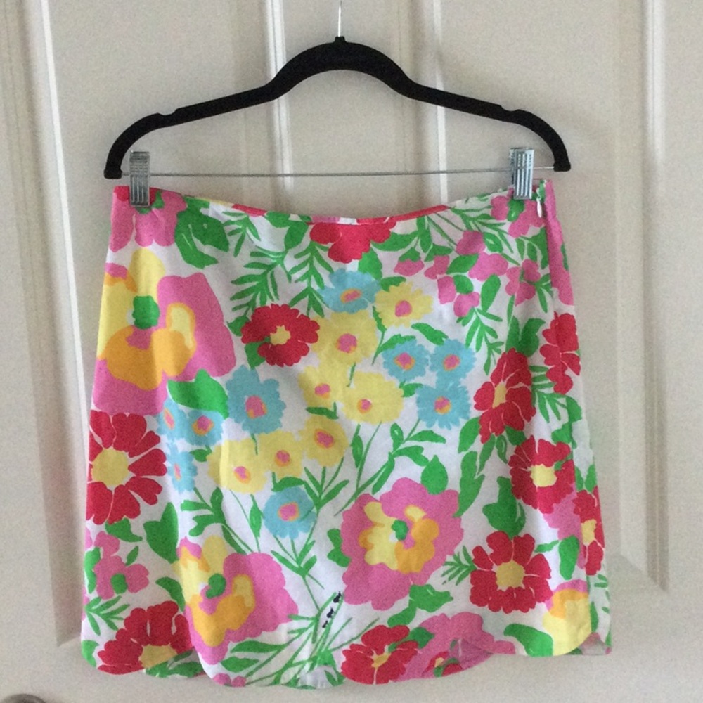 Lilly Pulitzer floral skirt